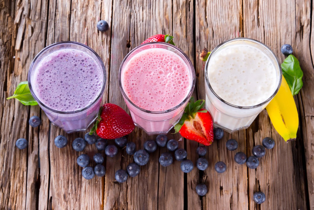 Los tres mejores batidos con vitaminas